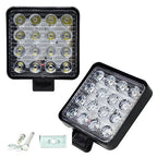 16 LED Square Fog Light 6 Inch 12Volt