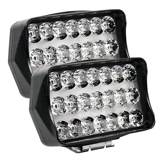 21 Led L27 Fog Light 5 IN 1 For Car, Bus, Truck, Motorbike, Fog Lamp Car, Motorbike, Truck LED (12 V/24V)Common (Pack of 2)