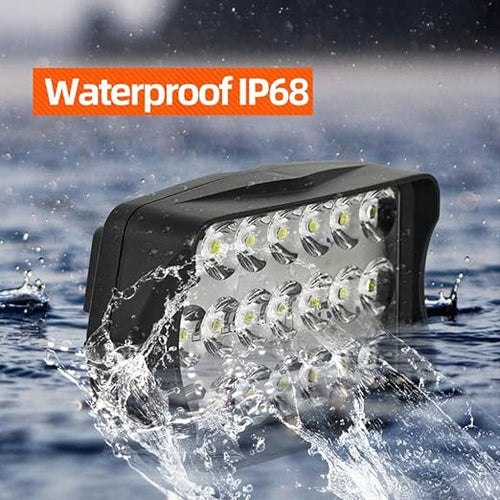 21 Led L27 Fog Light 5 IN 1 For Car, Bus, Truck, Motorbike, Fog Lamp Car, Motorbike, Truck LED (12 V/24V)Common (Pack of 2)