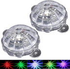 RGB LED Star Underglow Light | 12V/24V Common Flash Mode Set of 2